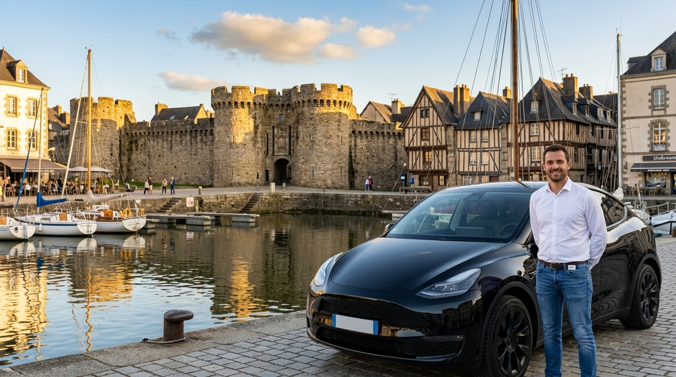 Taxi à Vannes : Bretagne Chauffeur, alternative sur réservation dans le Golfe du Morbihan
