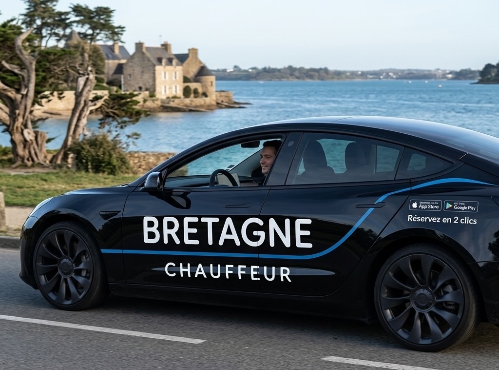 VTC Auray — chauffeur privé à la gare TGV, Bretagne Chauffeur