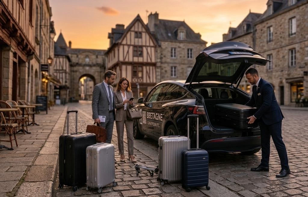 Accueil à l'aéroport avec panneau au nom du client pour un transfert VTC